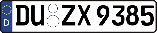 DU-ZX9385