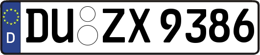 DU-ZX9386