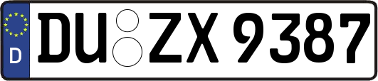 DU-ZX9387
