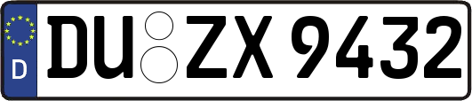 DU-ZX9432