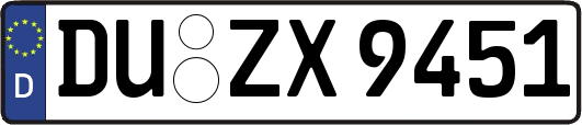 DU-ZX9451