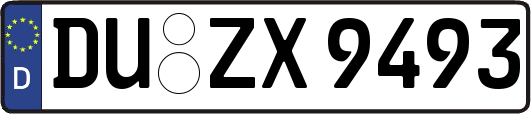 DU-ZX9493