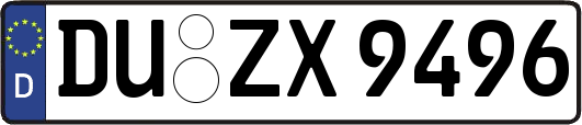 DU-ZX9496
