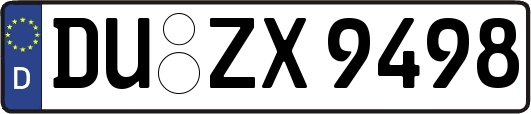 DU-ZX9498