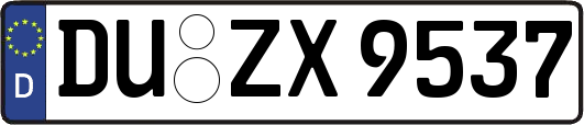 DU-ZX9537