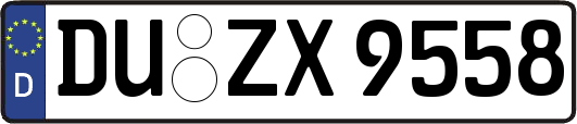 DU-ZX9558