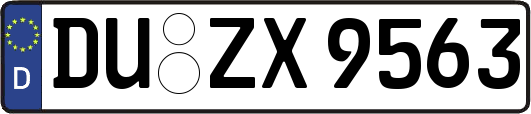 DU-ZX9563