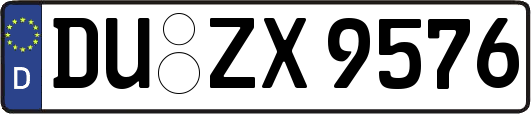DU-ZX9576