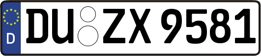 DU-ZX9581