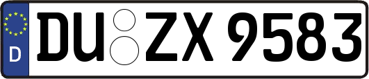 DU-ZX9583