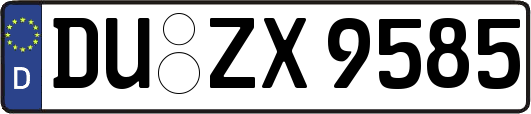 DU-ZX9585