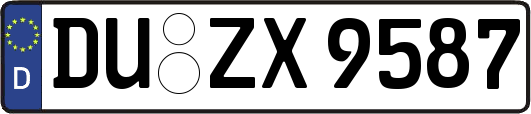 DU-ZX9587