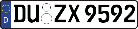 DU-ZX9592