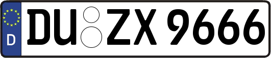 DU-ZX9666