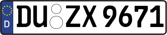 DU-ZX9671