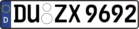 DU-ZX9692