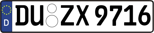 DU-ZX9716