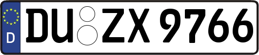 DU-ZX9766