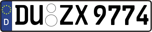 DU-ZX9774