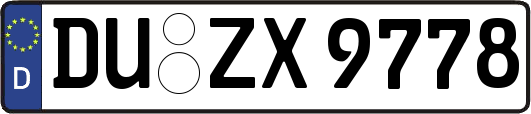DU-ZX9778