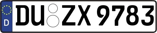 DU-ZX9783
