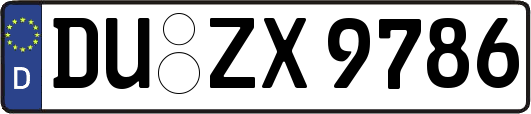 DU-ZX9786