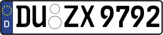 DU-ZX9792