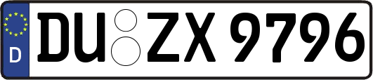 DU-ZX9796