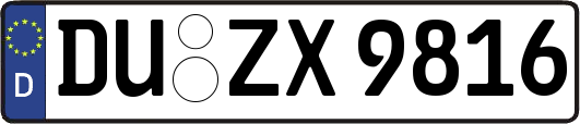 DU-ZX9816