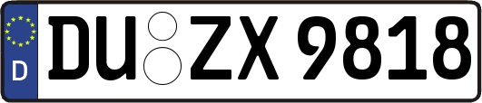 DU-ZX9818