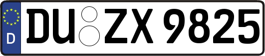DU-ZX9825