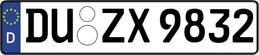 DU-ZX9832