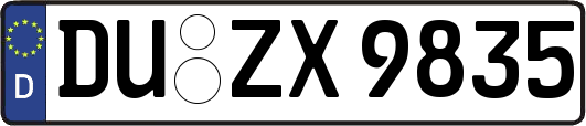 DU-ZX9835