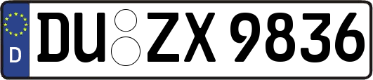 DU-ZX9836