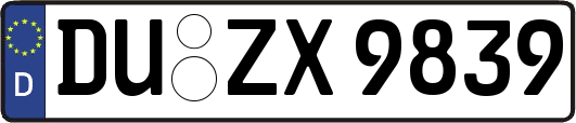 DU-ZX9839