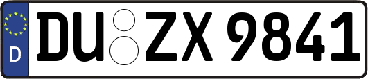 DU-ZX9841