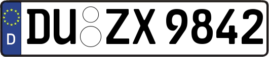 DU-ZX9842