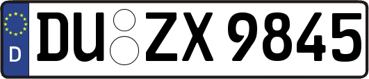 DU-ZX9845