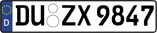 DU-ZX9847
