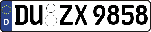 DU-ZX9858