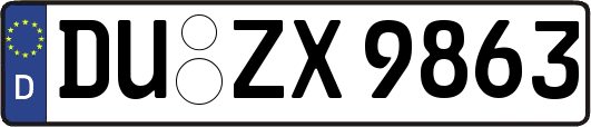 DU-ZX9863