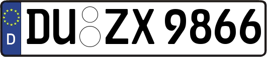DU-ZX9866