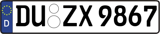 DU-ZX9867