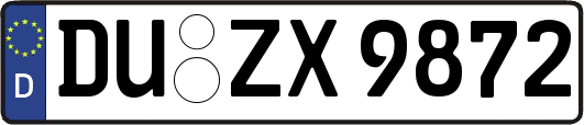 DU-ZX9872