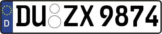 DU-ZX9874