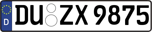 DU-ZX9875