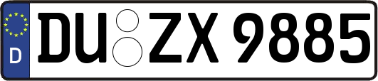 DU-ZX9885