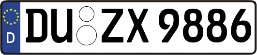 DU-ZX9886