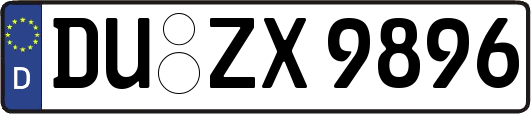 DU-ZX9896