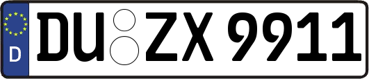 DU-ZX9911